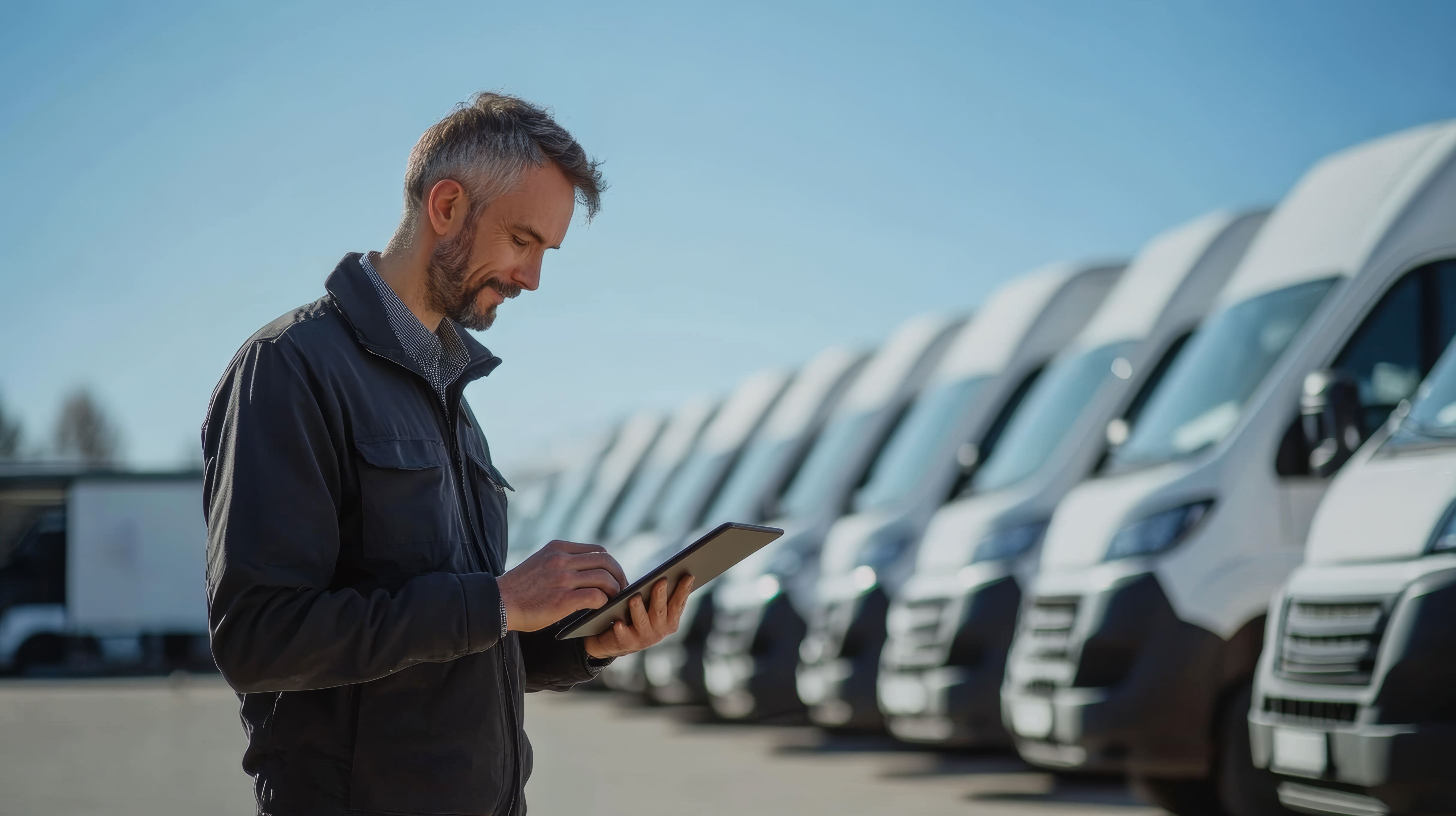 manager-reviews-fleet-details-delivery-vans-sunny-commercial-lot (1)